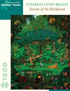 Pomegranate 1000 Pieces* - Charles Lynn Bragg - Secrets Of The Rainforest - 1000 Piece Jigsaw Puzzle