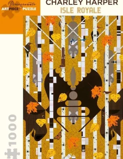 Pomegranate 1000 Pieces* - Charley Harper - Isle Royale - 1000 Piece Jigsaw Puzzle