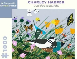 Pomegranate 1000 Pieces* - Charley Harper - Once There Was A Field - 1000 Piece Jigsaw Puzzle
