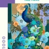 Pomegranate 1000 Pieces* - David Galchutt - Floral Peacock - 1000 Piece Jigsaw Puzzle