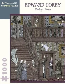 Pomegranate 1000 Pieces* - Edward Gorey - Baby Toss - 1000 Piece