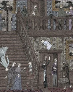 Pomegranate 1000 Pieces* - Edward Gorey - Baby Toss - 1000 Piece