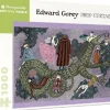 Pomegranate 1000 Pieces* - Edward Gorey Drop Curtain - 1000 Piece Jigsaw Puzzle
