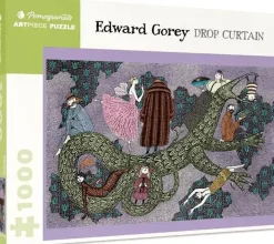 Pomegranate 1000 Pieces* - Edward Gorey Drop Curtain - 1000 Piece Jigsaw Puzzle