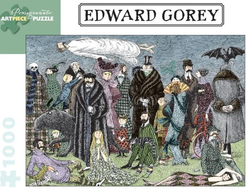 Pomegranate 1000 Pieces* - Edward Gorey - Untitled - 1000 Piece Jigsaw Puzzle