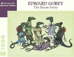 Pomegranate 1000 Pieces* - Edwary Gorey - The House Party - 1000 Piece Jigsaw Puzzle