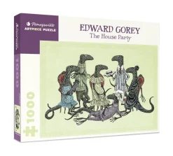 Pomegranate 1000 Pieces* - Edwary Gorey - The House Party - 1000 Piece Jigsaw Puzzle