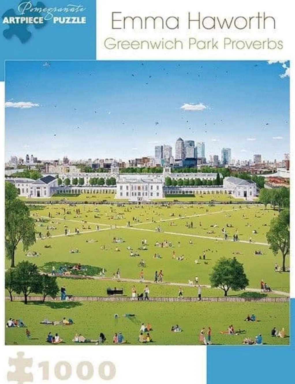 Pomegranate 1000 Pieces* - Emma Haworth - Greenwich Park Proverbs - 1000 Piece Jigsaw Puzzle