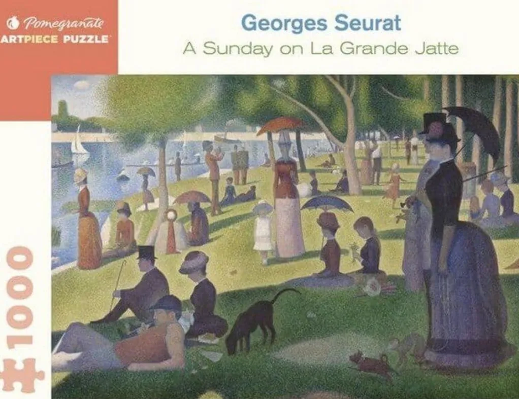 Pomegranate 1000 Pieces* - Georges Seurat - A Sunday On La Grande Jatte - 1000 Piece Jigsaw Puzzle