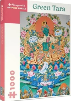 Pomegranate 1000 Pieces* - Green Tara - 1000 Piece Jigsaw Puzzle