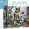 Pomegranate 1000 Pieces* - Greg Craola Simkins Let The Outside In - 1000 Piece Jigsaw Puzzle