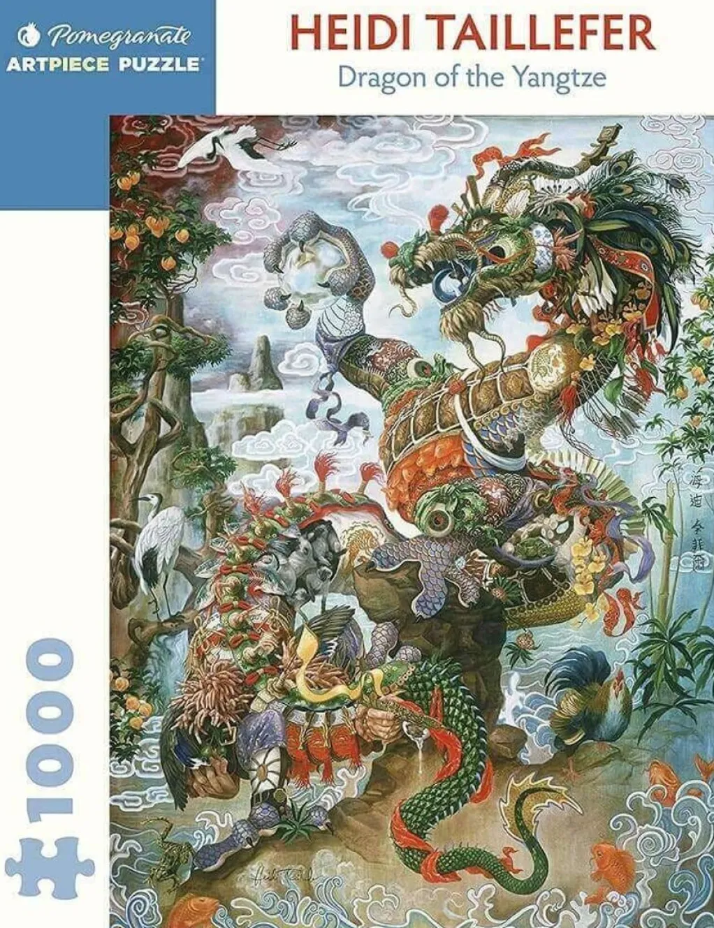 Pomegranate 1000 Pieces* - Heidi Taillefer - Dragon Of The Yangtze - 1000 Piece Jigsaw Puzzle