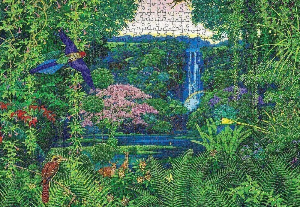 Pomegranate 1000 Pieces* - Hiroo Isono - Utopia Falls - 1000 Piece Jigsaw Puzzle