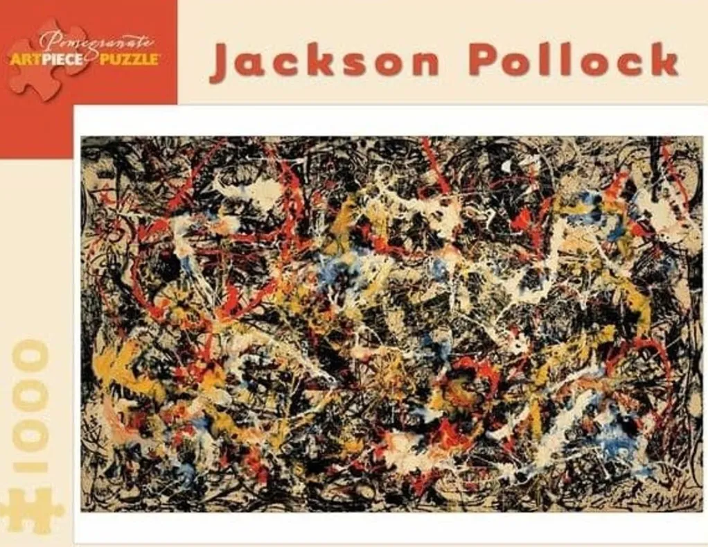 Pomegranate 1000 Pieces* - Jackson Pollock - Convergence - 1000 Piece Jigsaw Puzzle