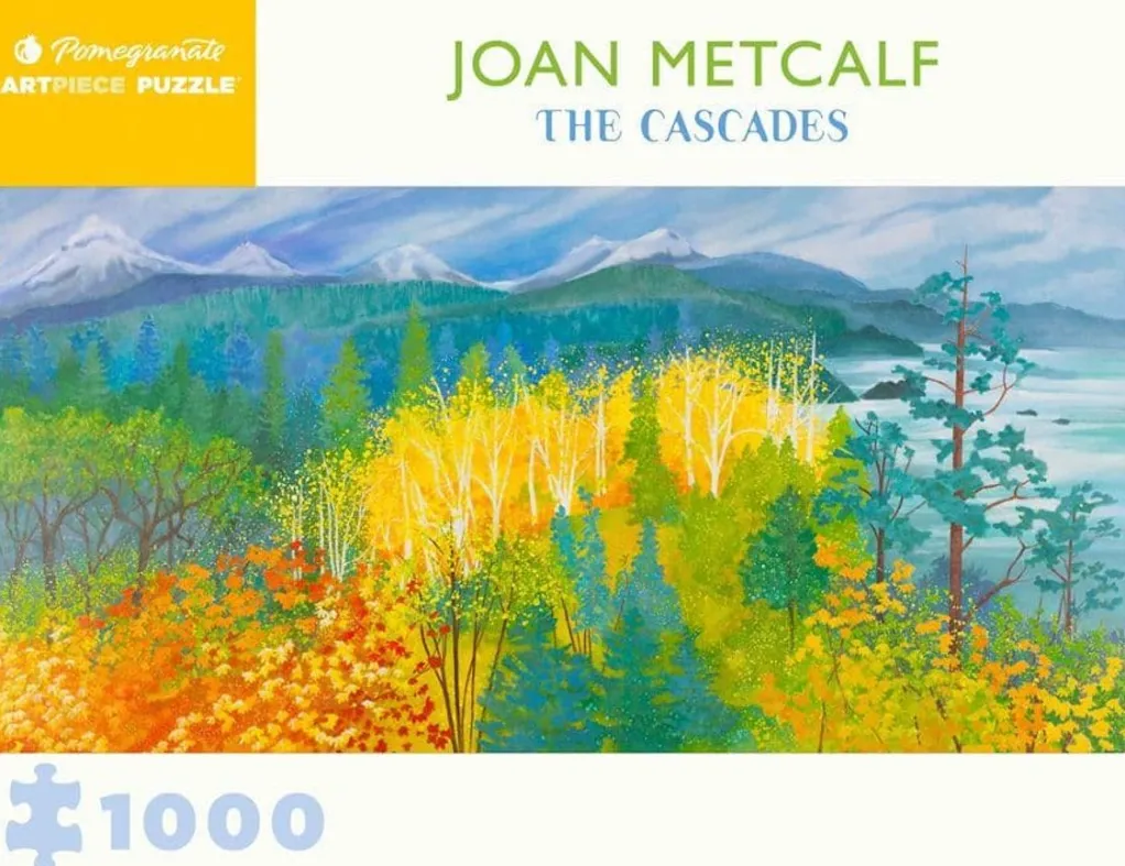 Pomegranate 1000 Pieces* - Joan Metcalfe - The Cascades - 1000 Piece Jigsaw Puzzle Panoramic