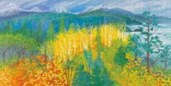 Pomegranate 1000 Pieces* - Joan Metcalfe - The Cascades - 1000 Piece Jigsaw Puzzle Panoramic