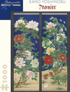 Pomegranate 1000 Pieces* - Kano Yoshinobu -Peonies - 1000 Piece Jigsaw Puzzle