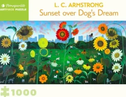 Pomegranate 1000 Pieces* - L. C. Armstrong - Sunset Dog'S Dream - 1000 Piece Jigsaw Puzzle