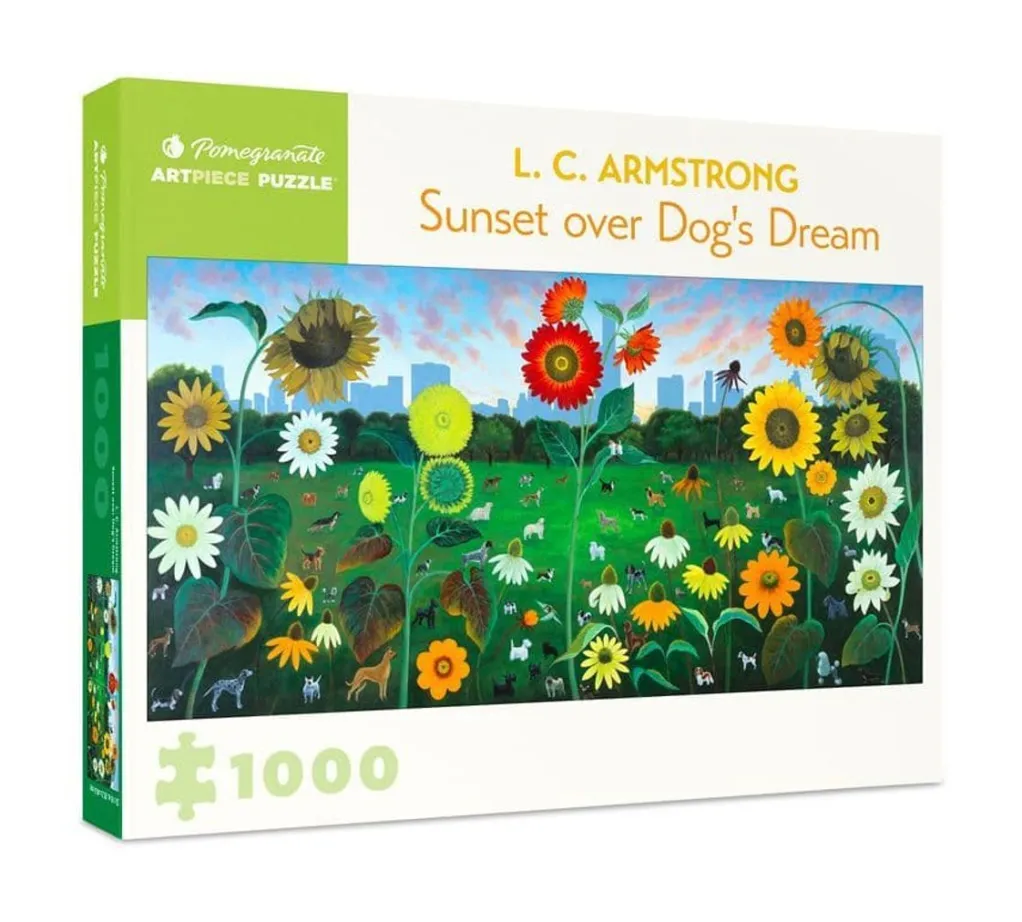 Pomegranate 1000 Pieces* - L. C. Armstrong - Sunset Dog'S Dream - 1000 Piece Jigsaw Puzzle