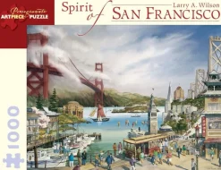 Pomegranate 1000 Pieces* - Larry A Wilson -Spirit Of San Francisco - 1000 Piece Jigsaw Puzzle
