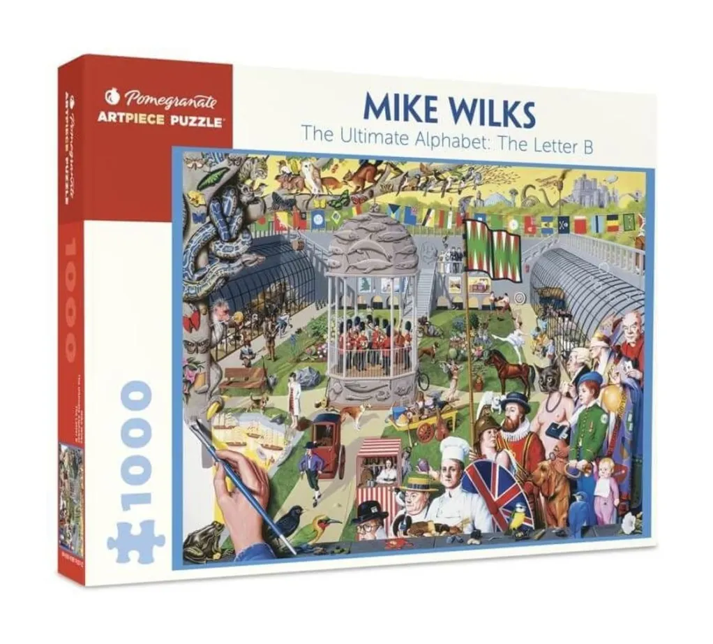 Pomegranate 1000 Pieces* - Mike Wilks - Letter B - 1000 Piece Jigsaw Puzzle