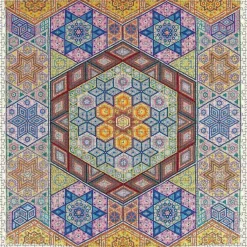 Pomegranate 1000 Pieces* - Mosaic Quilt - 1000 Piece Jigsaw Puzzle