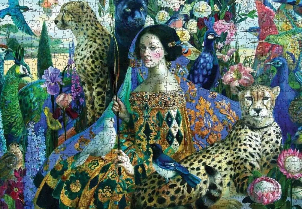 Pomegranate 1000 Pieces* - Olga Suvorova - The Tamer - 1000 Piece Jigsaw Puzzle