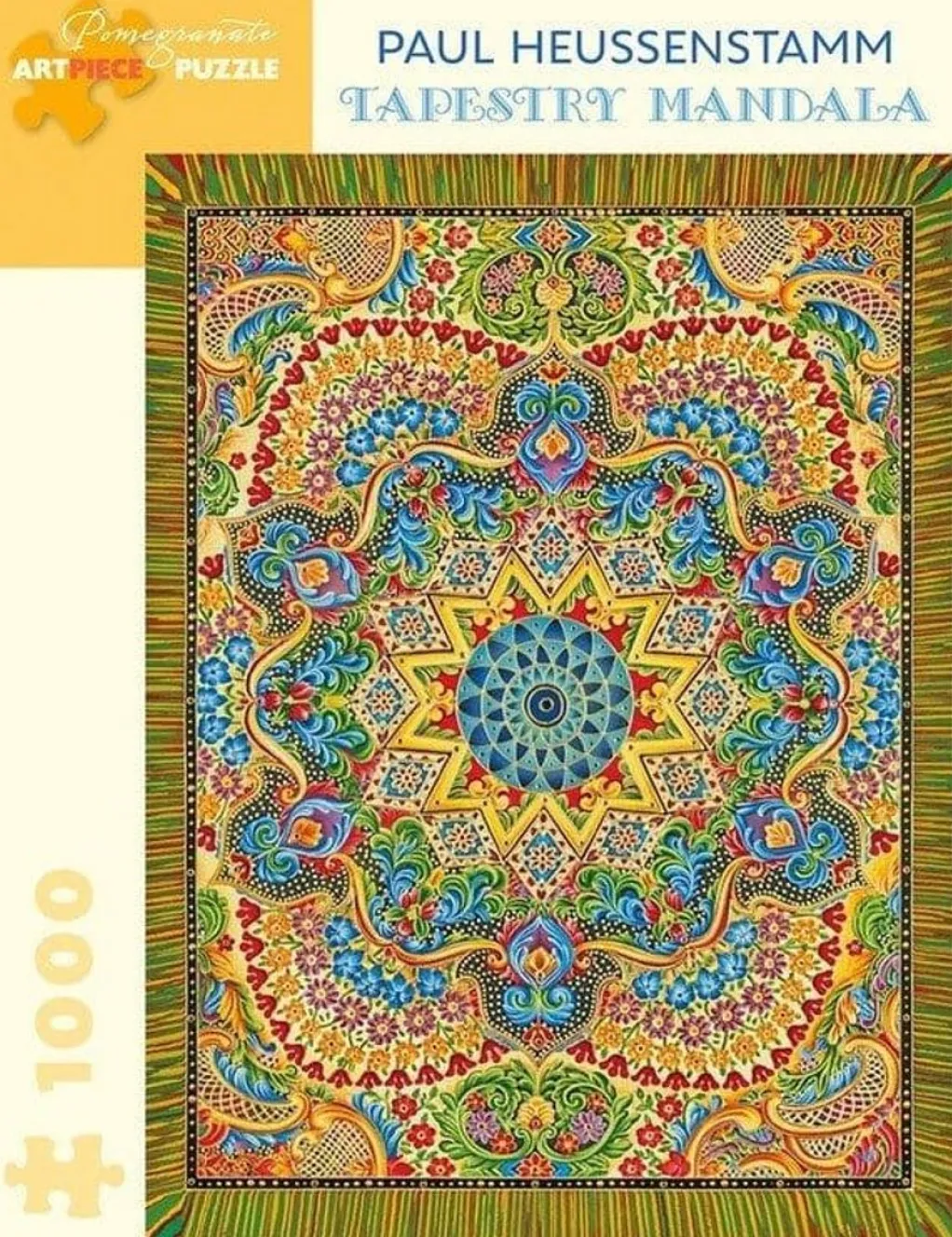 Pomegranate 1000 Pieces* - Paul Heussenstamm - Tapestry Mandala - 1000 Piece Jigsaw Puzzle