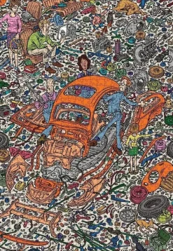 Pomegranate 1000 Pieces* - Peter Aschwanden The Exploded Beetle - 1000 Piece Jigsaw Puzzle
