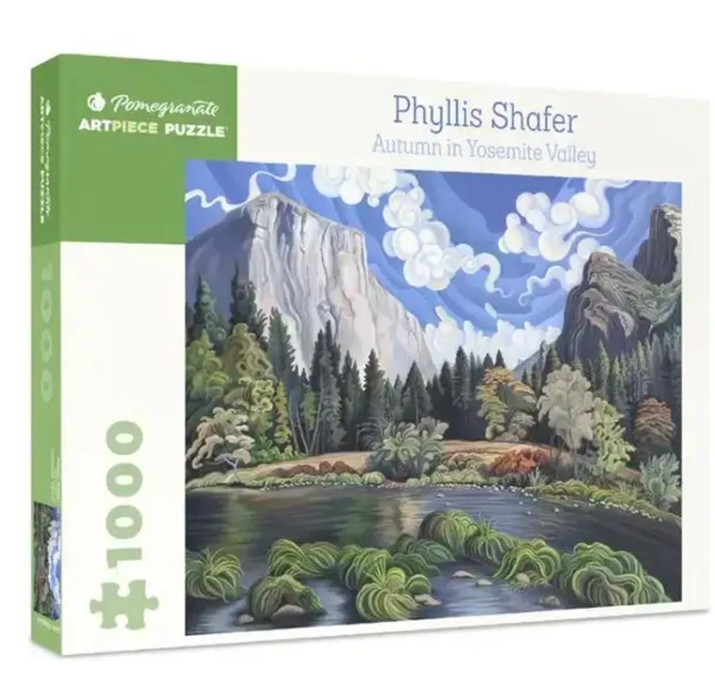 Pomegranate 1000 Pieces* - Phyllis Shafer - Autumn In Yosemite Valley - 1000 Piece Jigsaw Puzzle