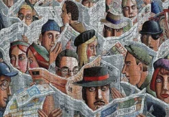 Pomegranate 1000 Pieces* - Pj Crook - Tuesday - 1000 Piece Jigsaw Puzzle