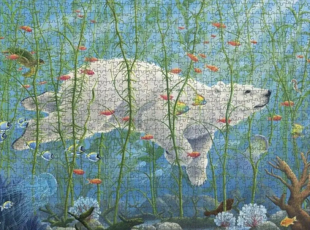 Pomegranate 1000 Pieces* - Robert Bissell: The Buffalo 1000 Piece
