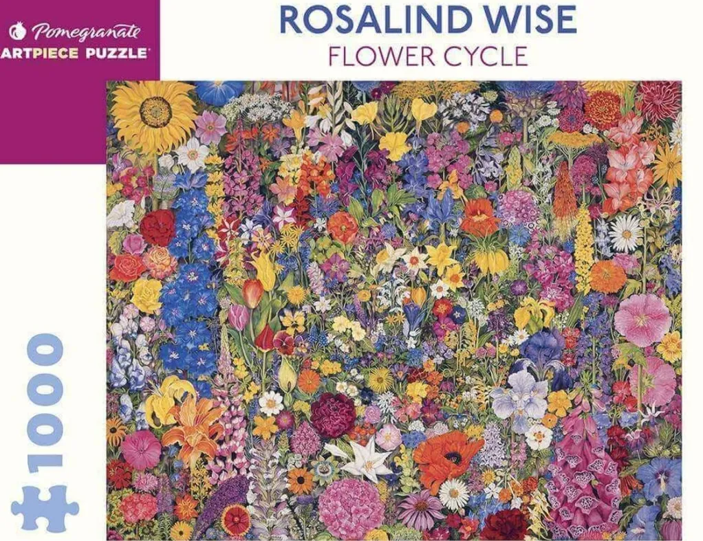 Pomegranate 1000 Pieces* - Rosalind Wise - Flower Cycle - 1000 Piece Jigsaw Puzzle
