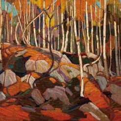 Pomegranate 1000 Pieces* - Tom Thomson The Birch Grove Autumn - 1000 Piece Jigsaw Puzzle