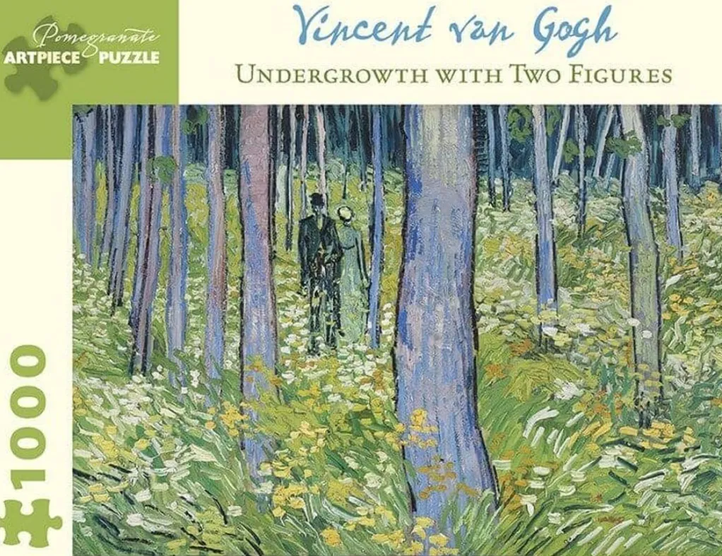 Pomegranate 1000 Pieces* - Van Gogh - Undergrowth With Two Figures - 1000 Piece Jigsaw Puzzle