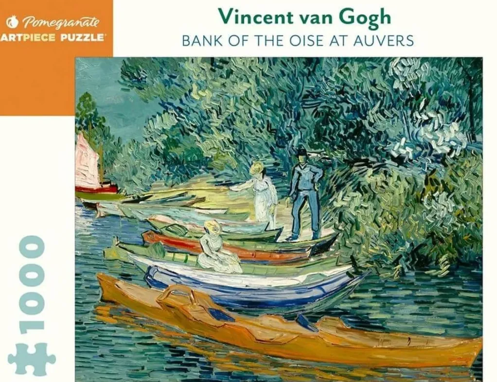 Pomegranate 1000 Pieces* - Van Gogh Bank Of The Oise At Auvers - 1000 Piece Jigsaw Puzzle