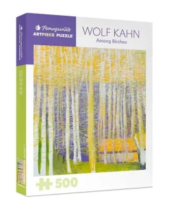 Pomegranate 500 Pieces* - Wolf Kahn - Among Birches - 500 Piece Jigsaw Puzzle