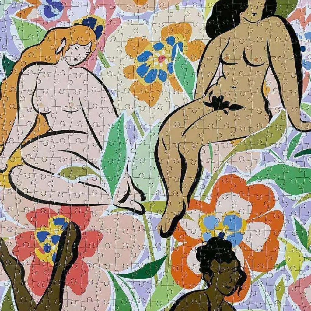 Prints in Pieces 500 Pieces* - Femmes En Fleur -500 Piece Jigsaw Puzzle