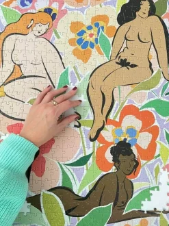 Prints in Pieces 500 Pieces* - Femmes En Fleur -500 Piece Jigsaw Puzzle