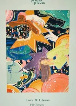 Prints in Pieces 500 Pieces* - Love And Chaos - 500 Piece Jigsaw Puzzle