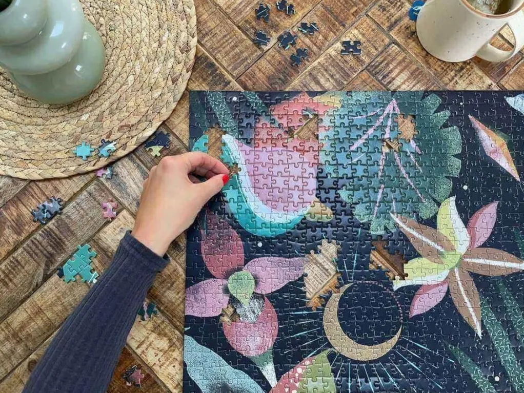 Prints in Pieces 1000 Pieces* - Moonlight - 1000 Piece Jigsaw Puzzle