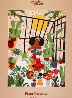 Prints in Pieces 500 Pieces* - Plant Paradise - 500 Piece Jigsaw Puzzle