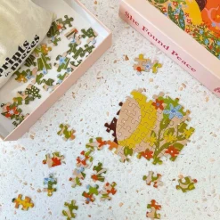 Prints in Pieces 500 Pieces* - She Found Peace - 500 Piece Jigsaw Puzzle