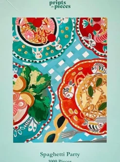 Prints in Pieces 1000 Pieces* - Spaghetti Party - 1000 Piece Jigsaw Puzzle
