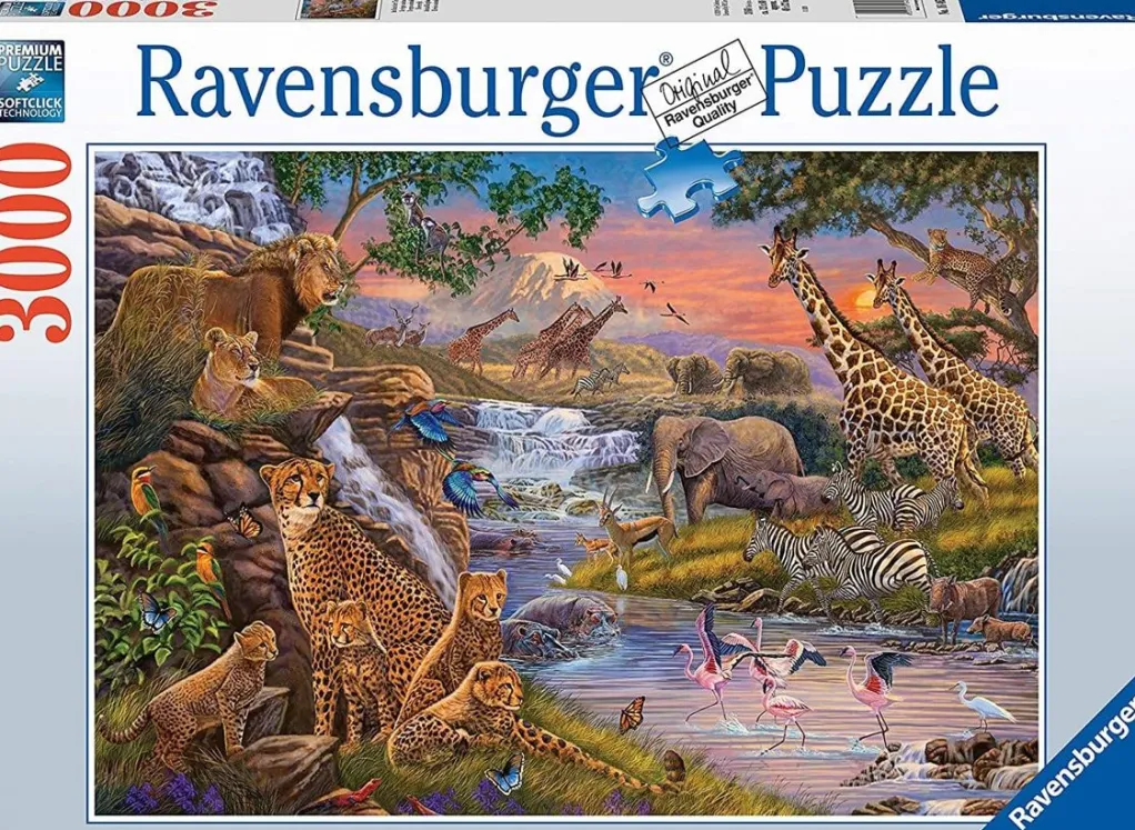 Ravensburger 3000 Pieces & Above* - Animal Kingdom- 3000 Piece Jigsaw Puzzle