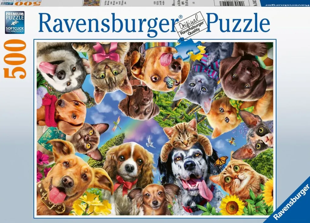 Ravensburger 500 Pieces* - Animal Selfies - 500 Piece Jigsaw Puzzle