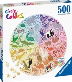 Ravensburger 500 Pieces* - Animals Circular - 500 Piece Jigsaw Puzzle