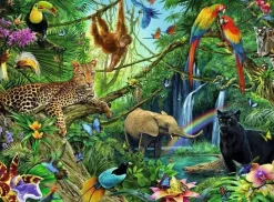 Ravensburger 300 Pieces & Under* - Animals In The Jungle - 200Xxl Piece Jigsaw Puzzle
