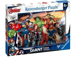 Ravensburger 100 Pieces & Under* - Avengers Giant Floor Puzzle - 60 Piece Jigsaw Puzzle