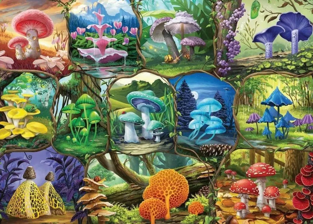 Ravensburger 1000 Pieces* - Beautiful Mushrooms - 1000 Piece Jigsaw Puzzle